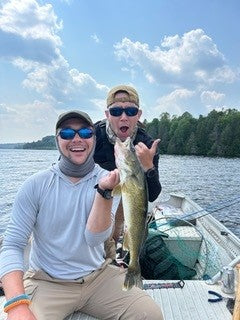 5-Mile triple play - Bass, Trout & Walleye!
